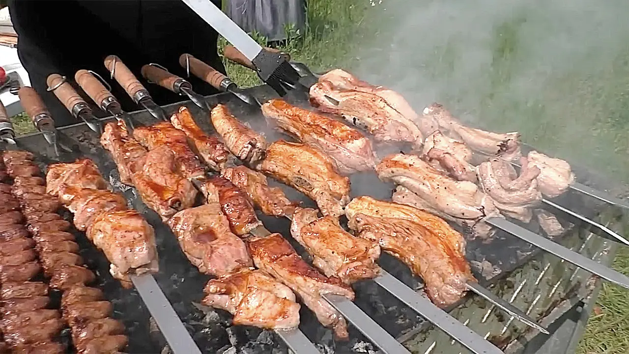 Шашлык из свинины